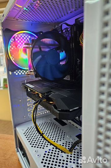 Игровой компьютер (i3 10105f,RTX 2060,16GB,SSD)