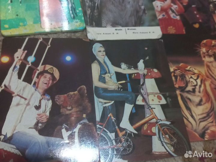 Открытки наборы календари артисты СССР