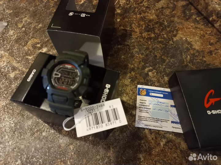 Часы Casio G-Shock G-9000-3V