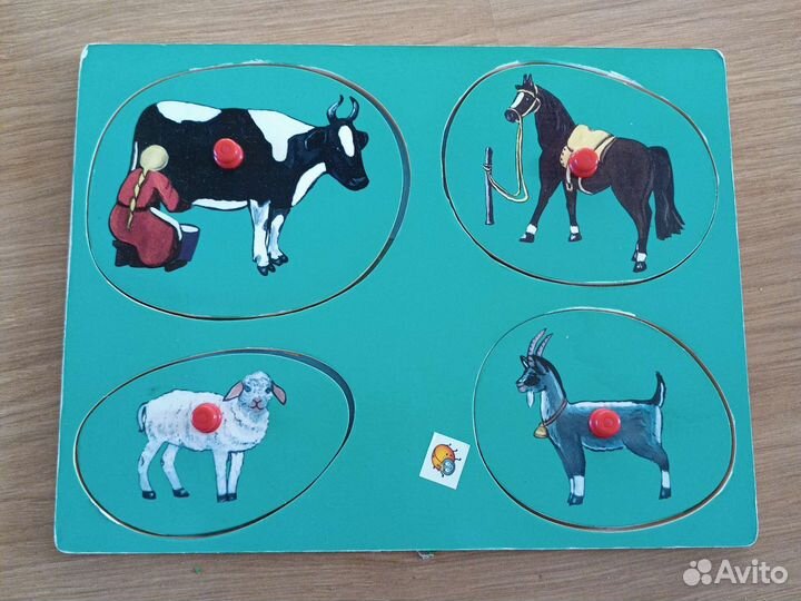 Деревянные пазлы для детей