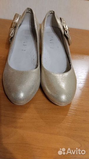 Туфли праздничные для девочки, размер 36