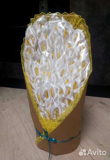 Букет из 101 каллы Ручной работы