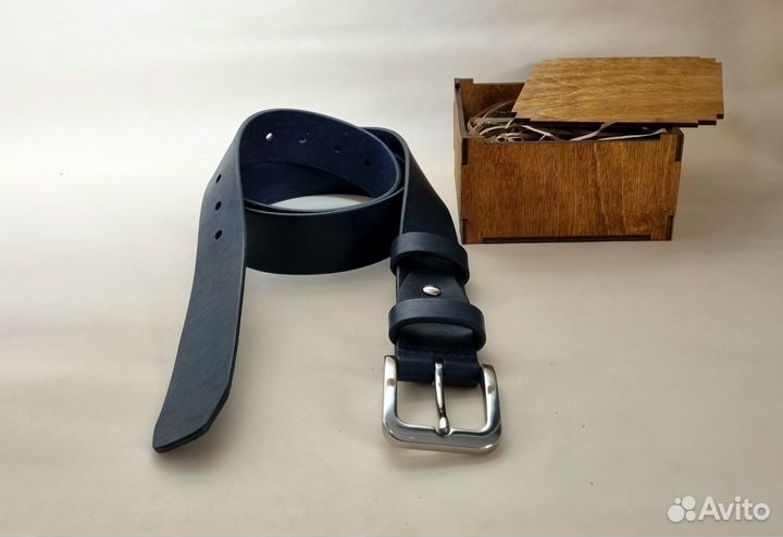 Ремень кожаный