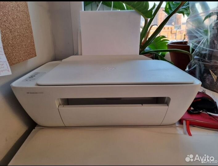 Принтер hp desktop 2320 c цветным катриджем