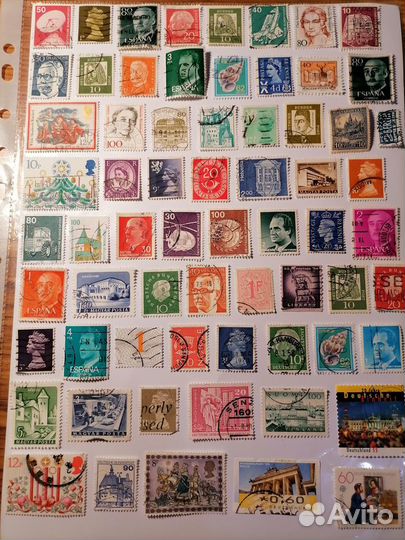 Марки стран Европы