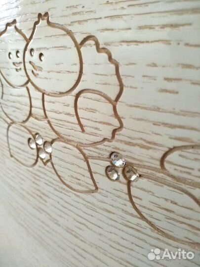 Комод (нат. дерево) пеленальный с матрасом