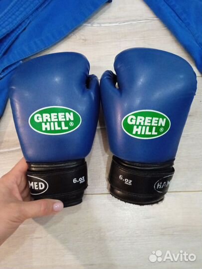 Боксерские перчатки 6 oz