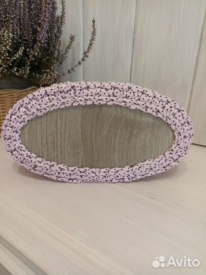 Корзина ручной работы. Корзина вязаная