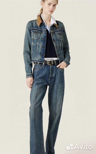 Куртка джинсовая Miu Miu.Премиум качество