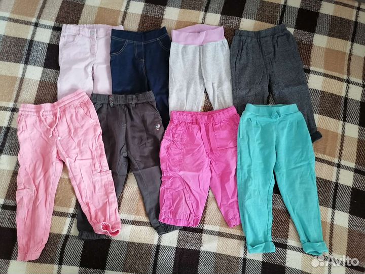 Вещи пакетом на девочку 98-104 см