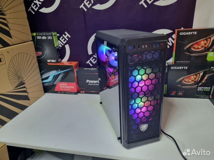 Игровой пк №117 Ryzen 5 5500 + RTX 4060