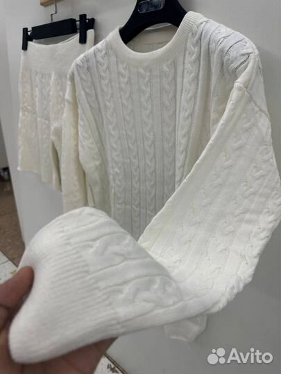 Трикотажный костюм с шортами