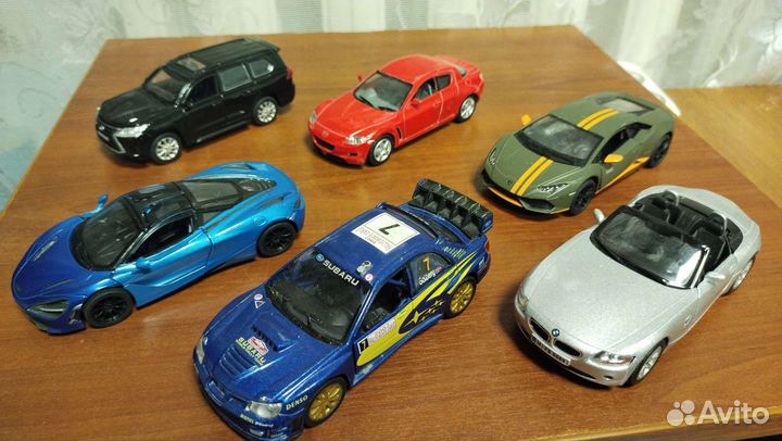 Модели металлические Kinsmart Технопарк