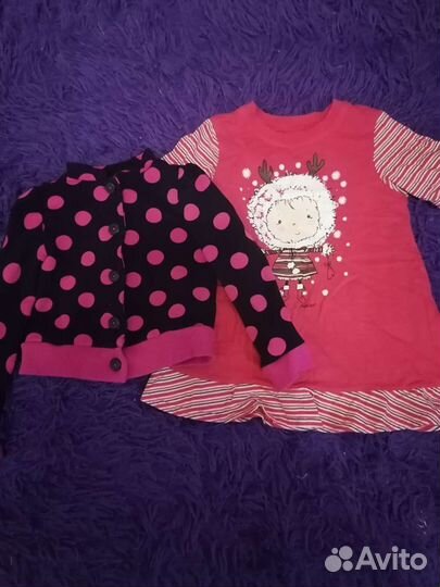 Пакет вещей для девочки 92