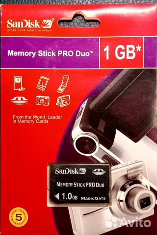 SanDisk memory stick produo