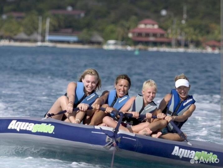 Надувной матрас плот