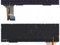 Клавиатура Asus FX553VE черная с подсветкой