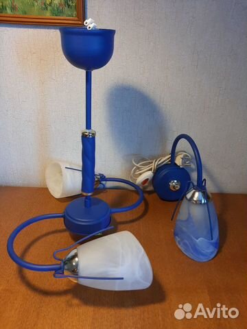 Люстра и бра в комплекте