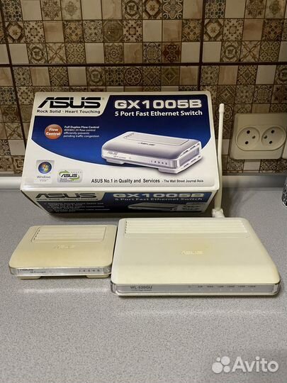 Роутер asus wl 520gu