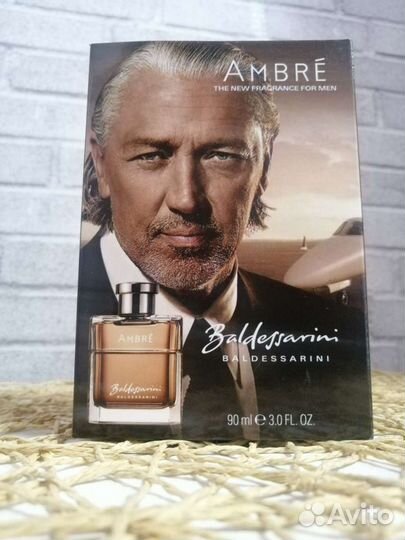 Туалетная вода мужская Амбре Балдассарини