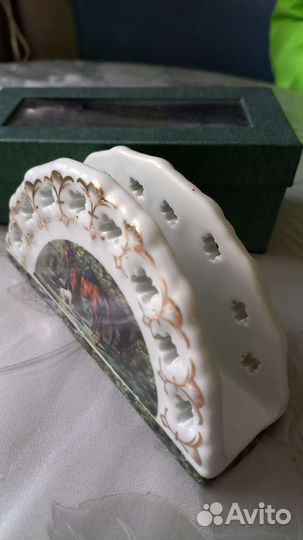 Салфетница фарфор