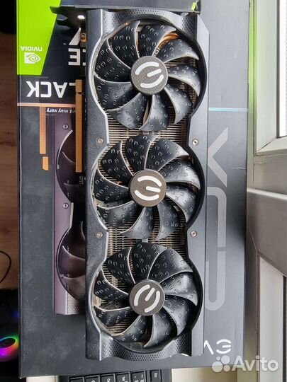 Видеокарта evga XC3 RTX 3070