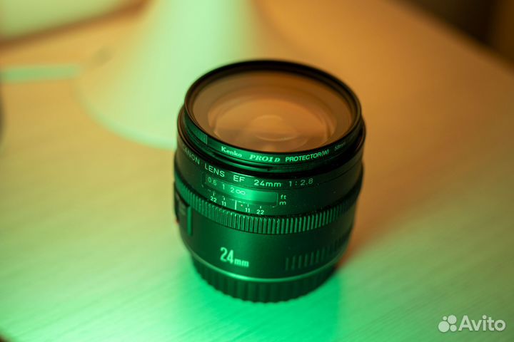 Объектив canon 24 mm 2.8 EF
