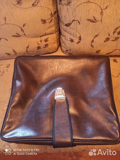 Чемодан кожа ретро СССР