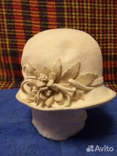 Шляпа фетровая женская