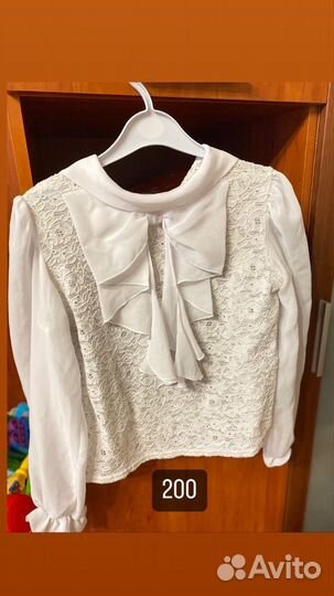 Блузка школьная