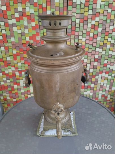 Антикварный самовар XIX века