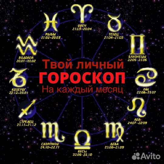 Личный астро прогноз на месяц