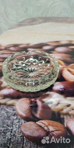 Пепельница времён СССР, стекло