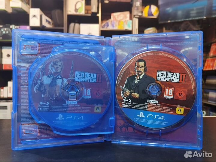 Игра Red Dead Redemption 2 для PS4 (Рус. суб.) Б/у