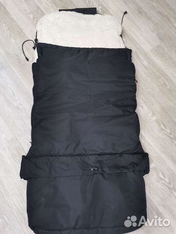 Меховой конверт в коляску овчина