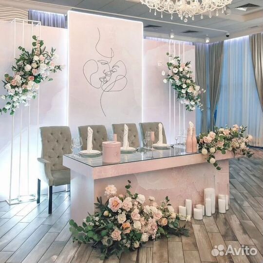 Оформление свадеб, юбилеев, выпускных, праздников