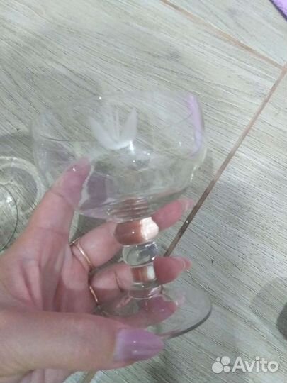 Бокал,креманка СССР Чехословакия