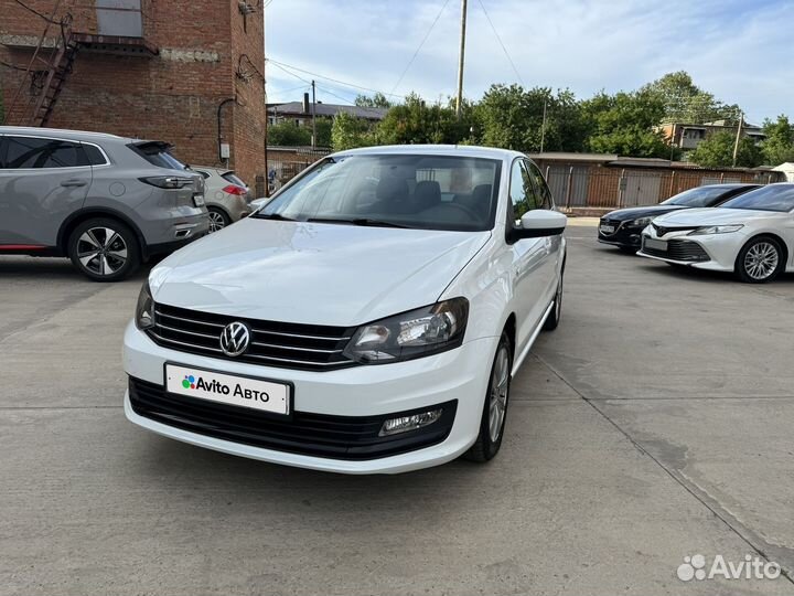 Volkswagen Polo 1.6 AT, 2018, 69 253 км