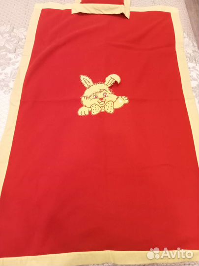 Плед детский и подушка