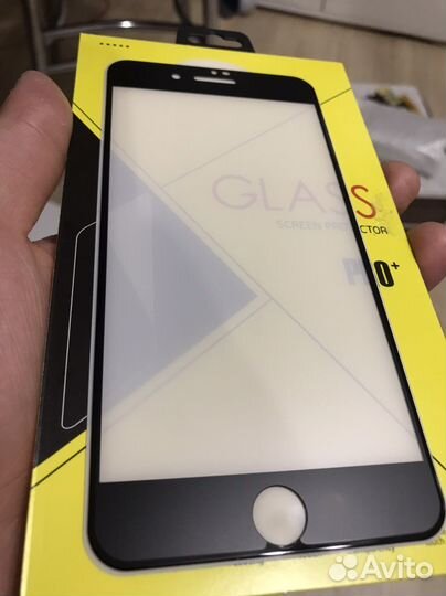 Матовое защитное стекло на iPhone 7 plus/8 plus