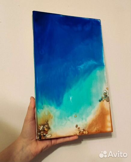 Декорированная доска, Эмаль Ручная работа