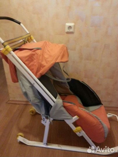 Санки-коляска Nika