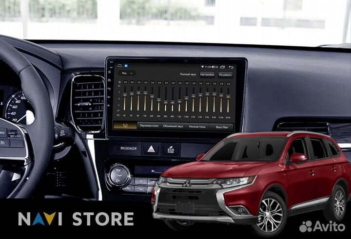 Магнитола Android Mitsubishi Outlander 12-18 1/32