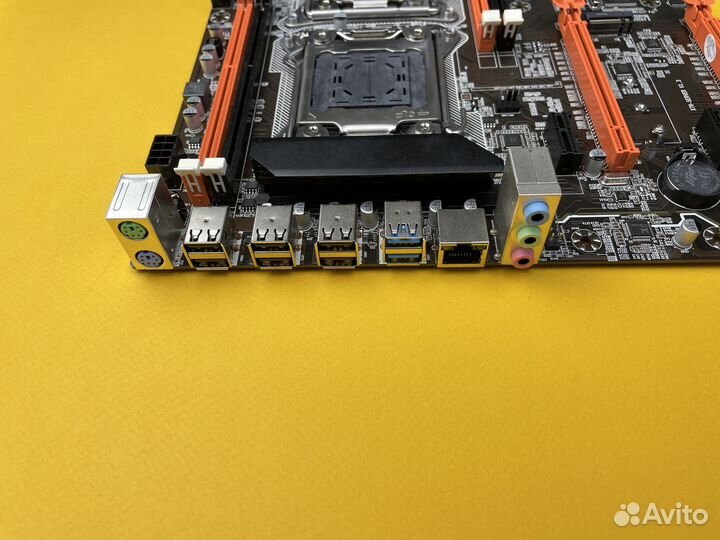 Комплект X79 Atermiter dual + 2шт E5 2680V2 + 32GB