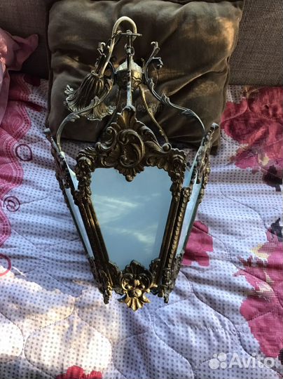 Люстра фонарь СССР