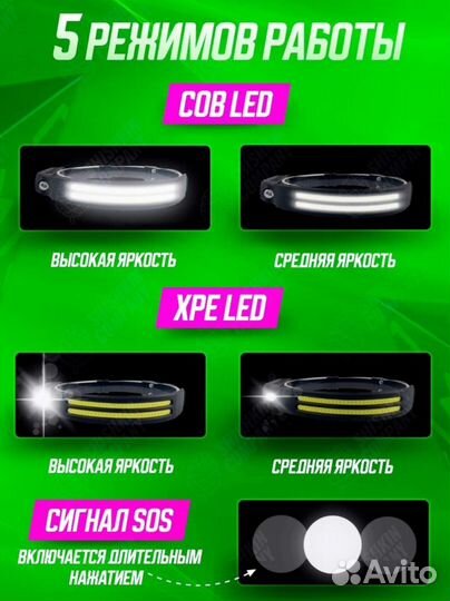 Фонарик светодиодный нового поколения