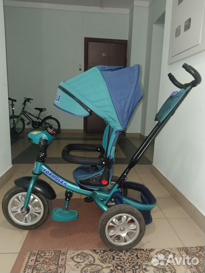 Велосипед с ручкой