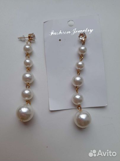 Серьги новые