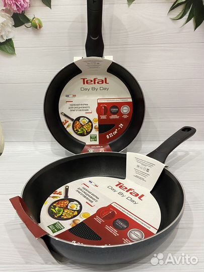 Сковорода Tefal новая, 22 см, без крышки