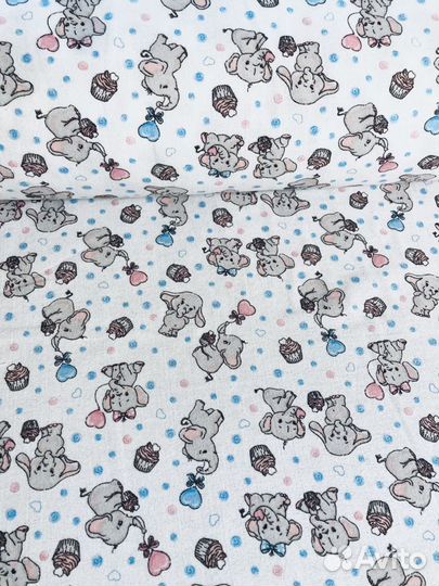 Ткань фланель 90 ситец 95